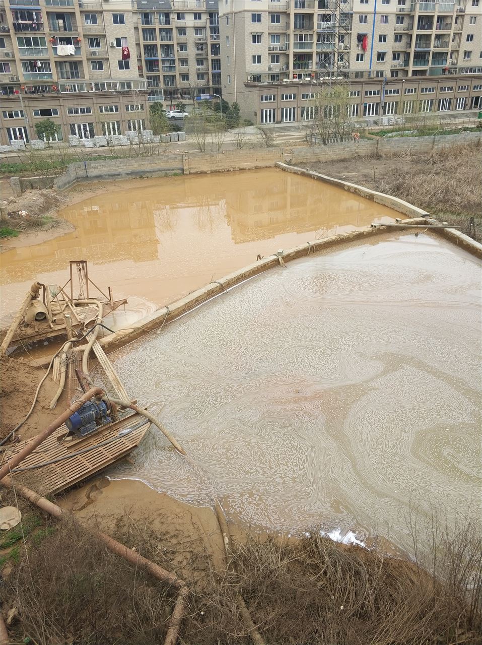 同安沉淀池淤泥清理-厂区废水池淤泥清淤